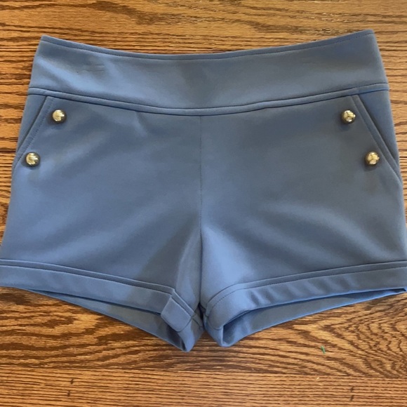 NWOT LITHUANIAN DESIGNER V&V BOUTIQUE women’s shorts bodycon dressy size JM - Picture 1 of 15